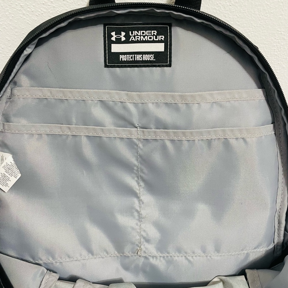 Under Armour Black and Gray Camo Backpack - Picture 8 of 10